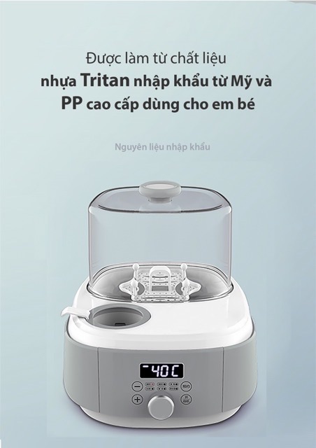 MÁY TIỆT TRÙNG BÌNH SỮA SẤY KHÔ 5in1 DDO : 𝗧𝗜𝗘̣̂𝗧 𝗧𝗥𝗨̀𝗡𝗚 -  𝗦𝗔̂́𝗬 𝗞𝗛𝗢̂ – 𝗛𝗔̂𝗠 𝗦𝗨̛̃𝗔