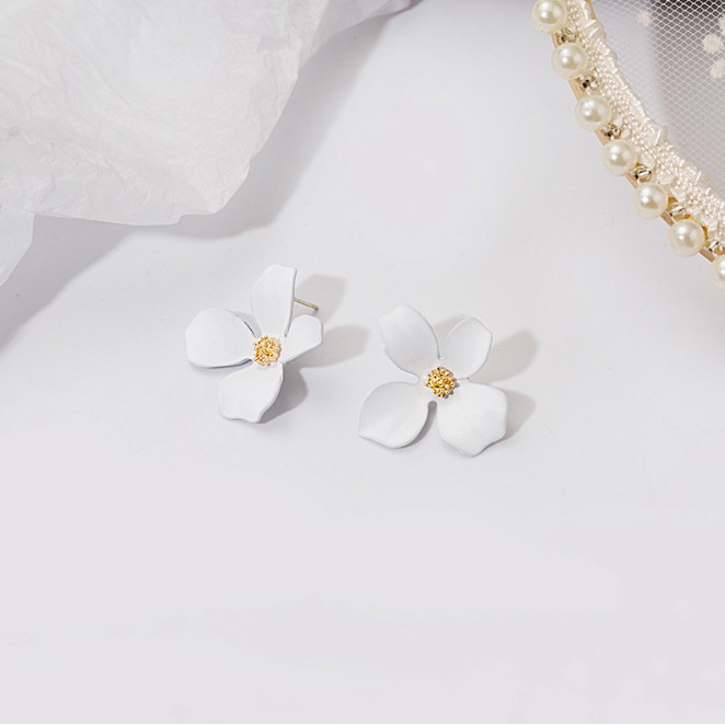 Bông tai nữ Hàn Quốc sành điệu thời trang cá tính trẻ trung khuyên tai hoa tai cho nữ