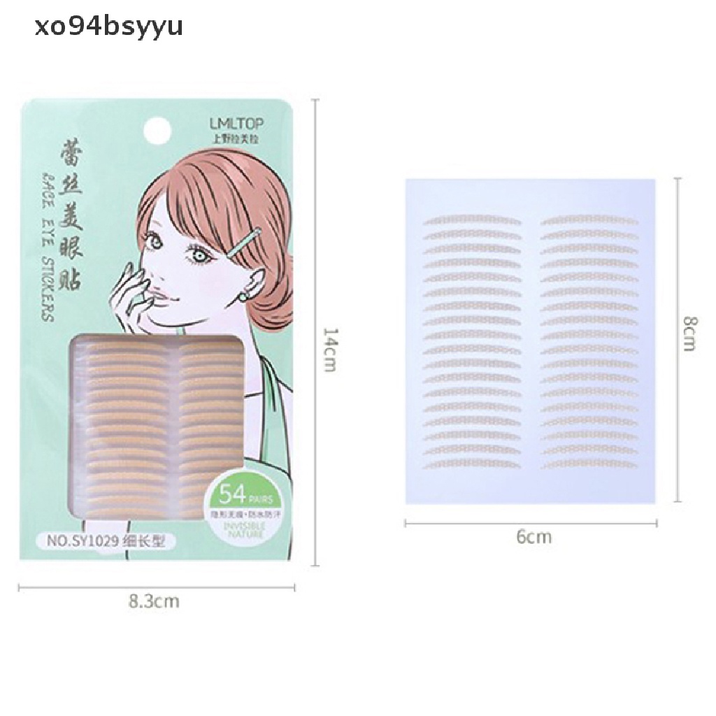 Set 54 Miếng Dán Kích Mí Trang Điểm Làm Đẹp Cho Nữ xo94bsyyu