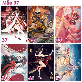 Poster / Tranh dán tường game ÂM Dương Sư-Onmyoji