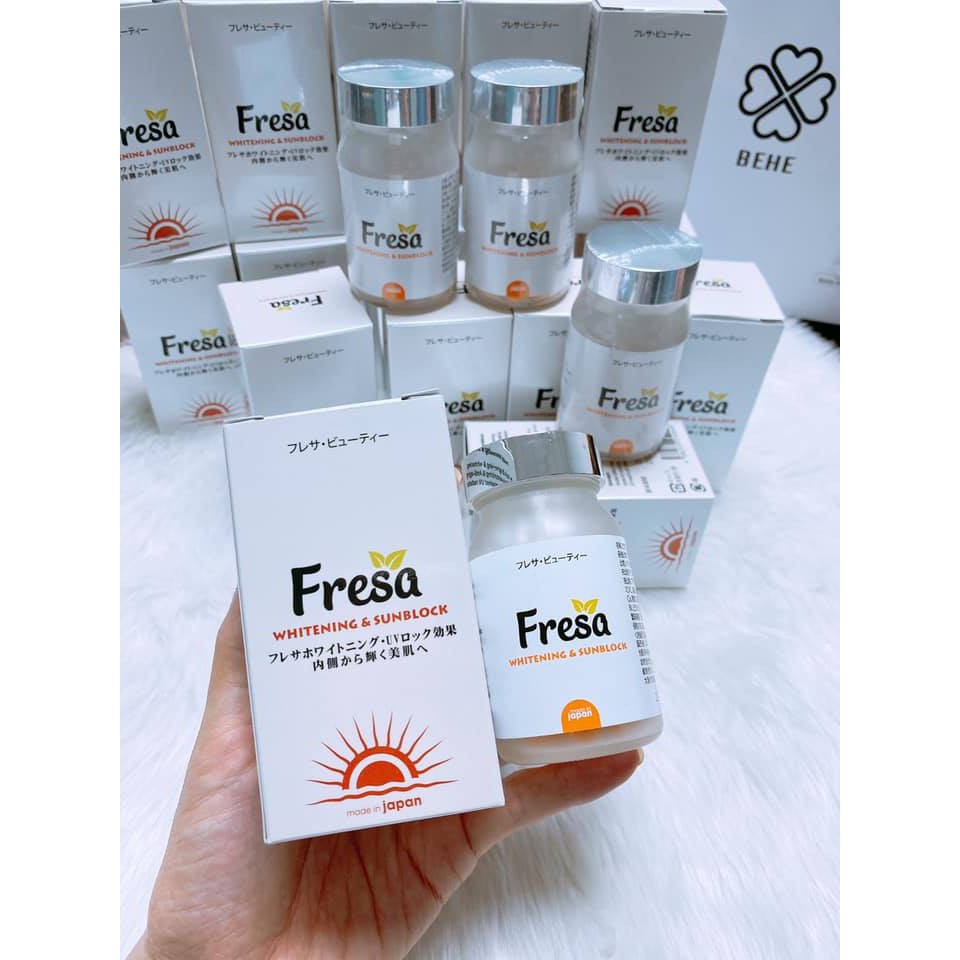 [Mã 77FMCGSALE giảm 8% đơn 500K] [ MẪU MỚI 2020] FRESA - Viên Uống Trắng Da và Chống Nắng Nội Sinh | BigBuy360 - bigbuy360.vn