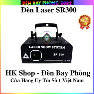 Đèn Bay Phòng SR300 Chính Hãng Cảm Biến Nhạc Công Nghệ 3D, Quét tia, Chiếu hình, Nhiều Màu Dùng Cho Phòng Bar,
