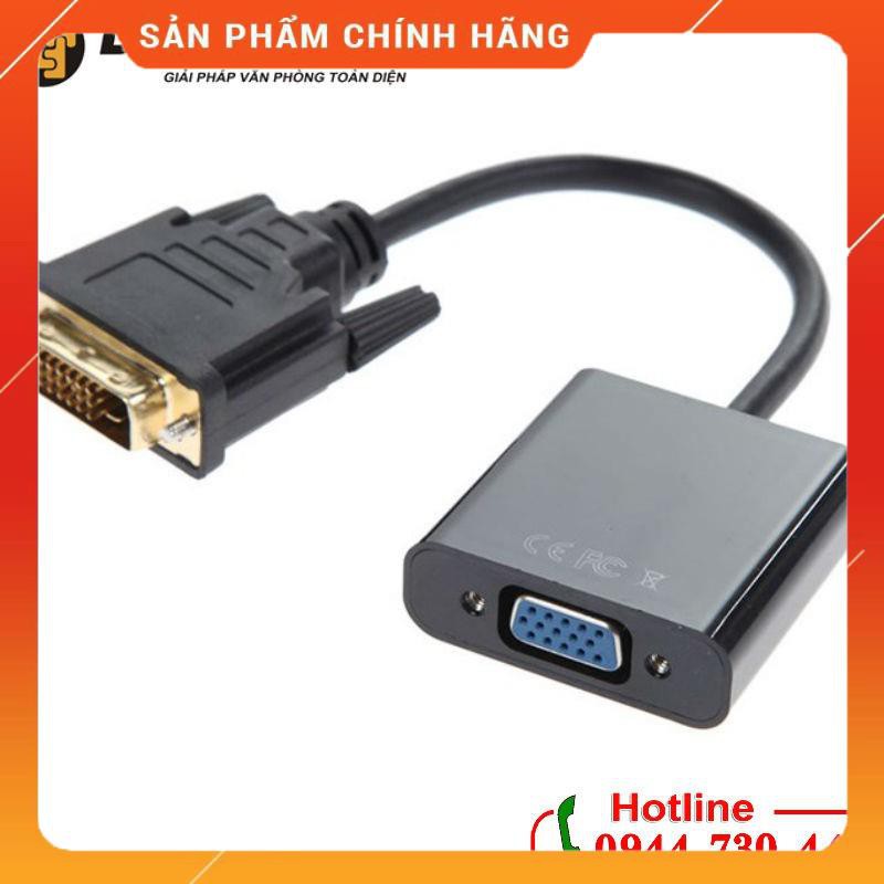 (Có sẵn) Cáp chuyển DVI-D DVI 24+1 sang VGA giá rẻ