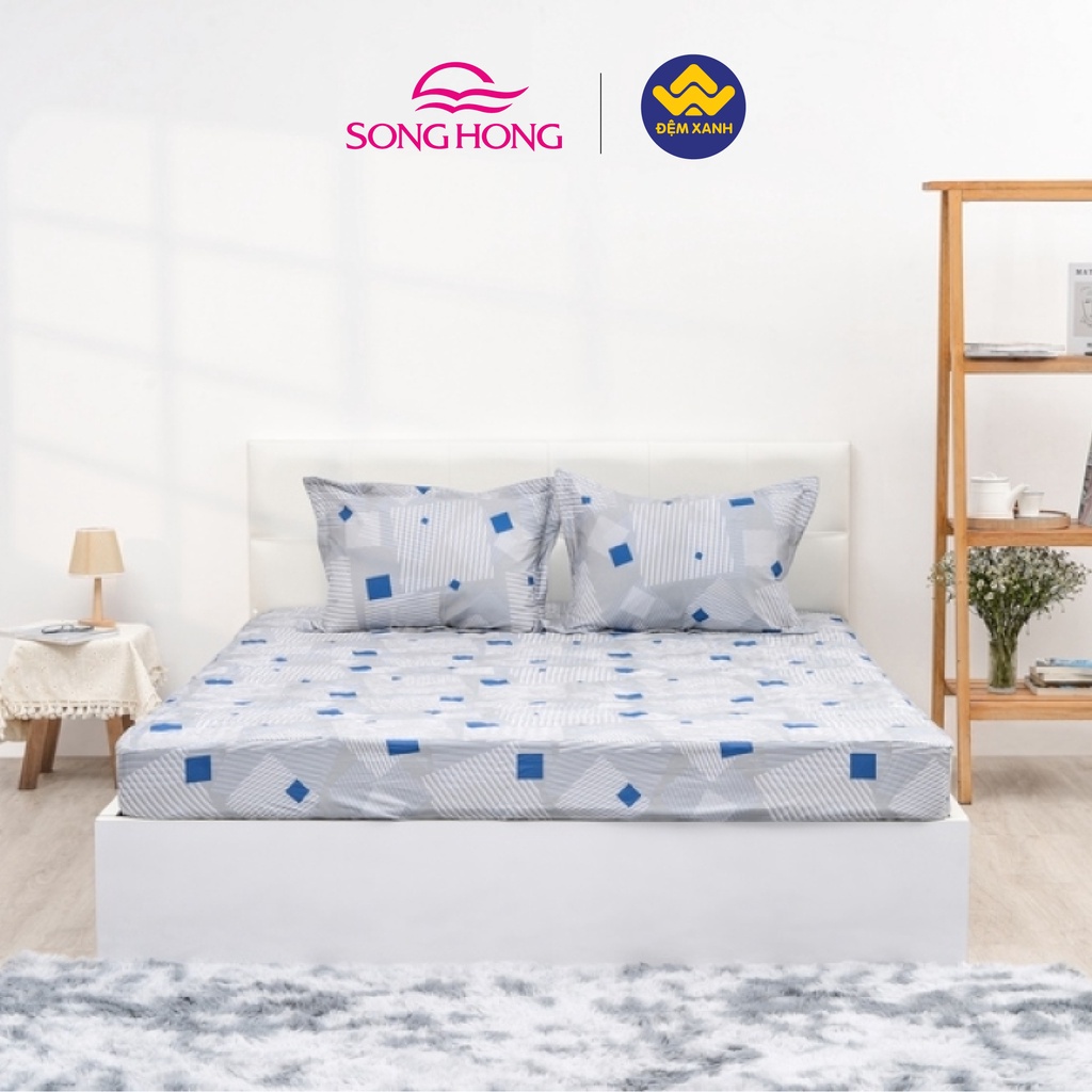 Chăn ga gối Sông Hồng Basic BC22057
