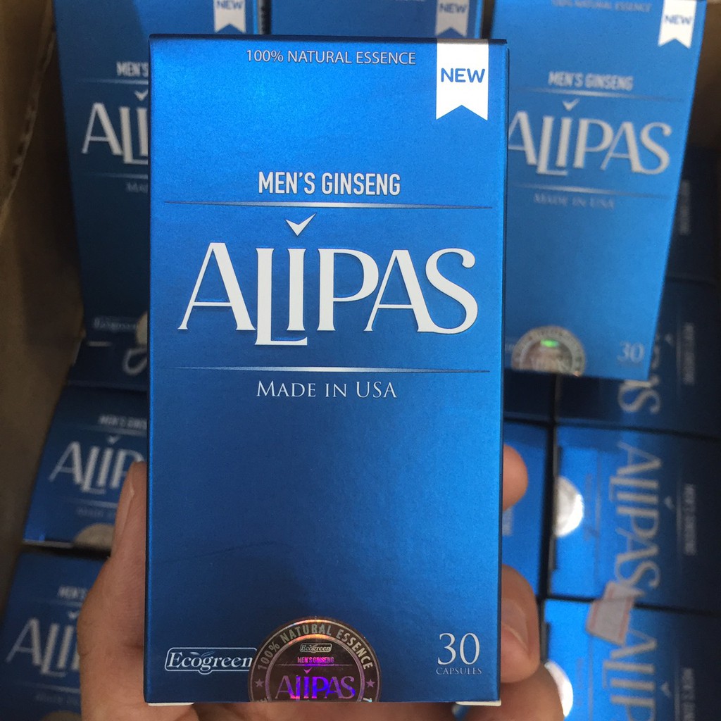 Sâm Alipas Platinum - Tăng cường sinh lý nam