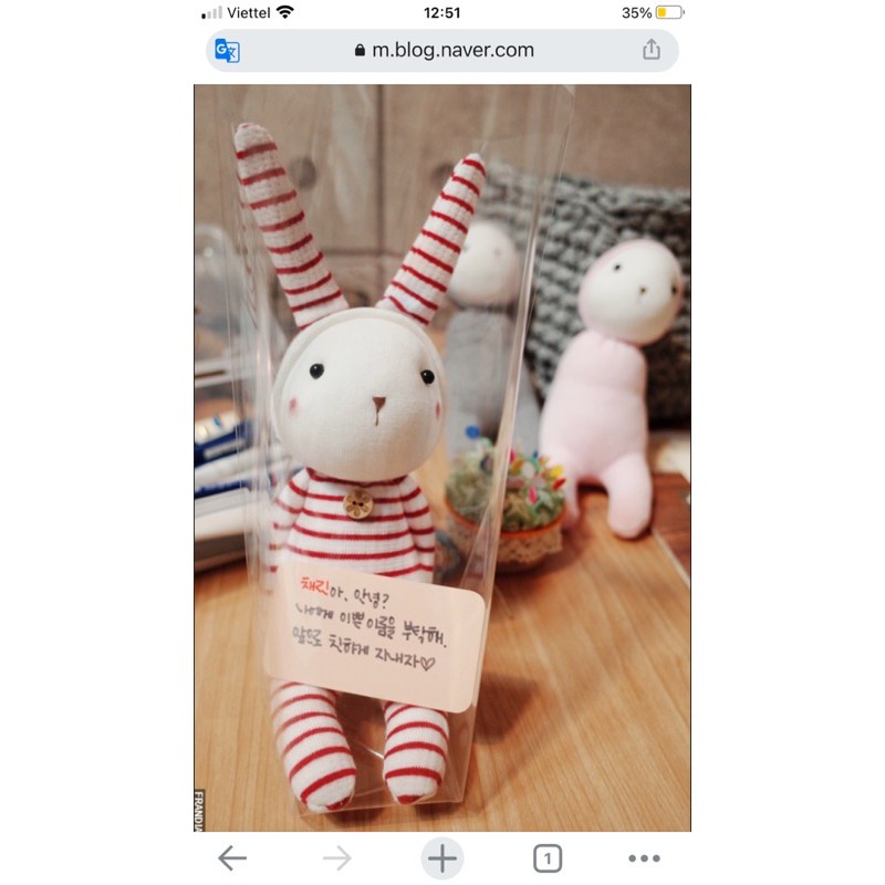 Búp bê vải handmade