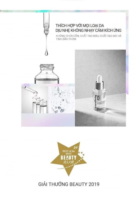 Tinh chất dưỡng trắng làm mờ thâm sạm Neogence 20ml/30ml
