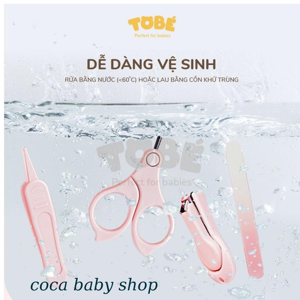 Bộ Bấm Móng Tay 4 Chi tiết thương hiệu TOBE⚡FREESHIP⚡