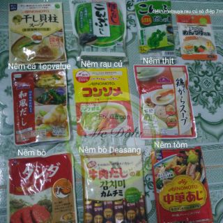 Hạt nêm Nhật cho bé ăn dặm