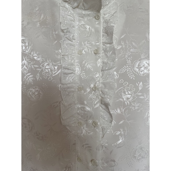 Áo vintage lụa Nhật 2hand size S-M hiệu Giggly