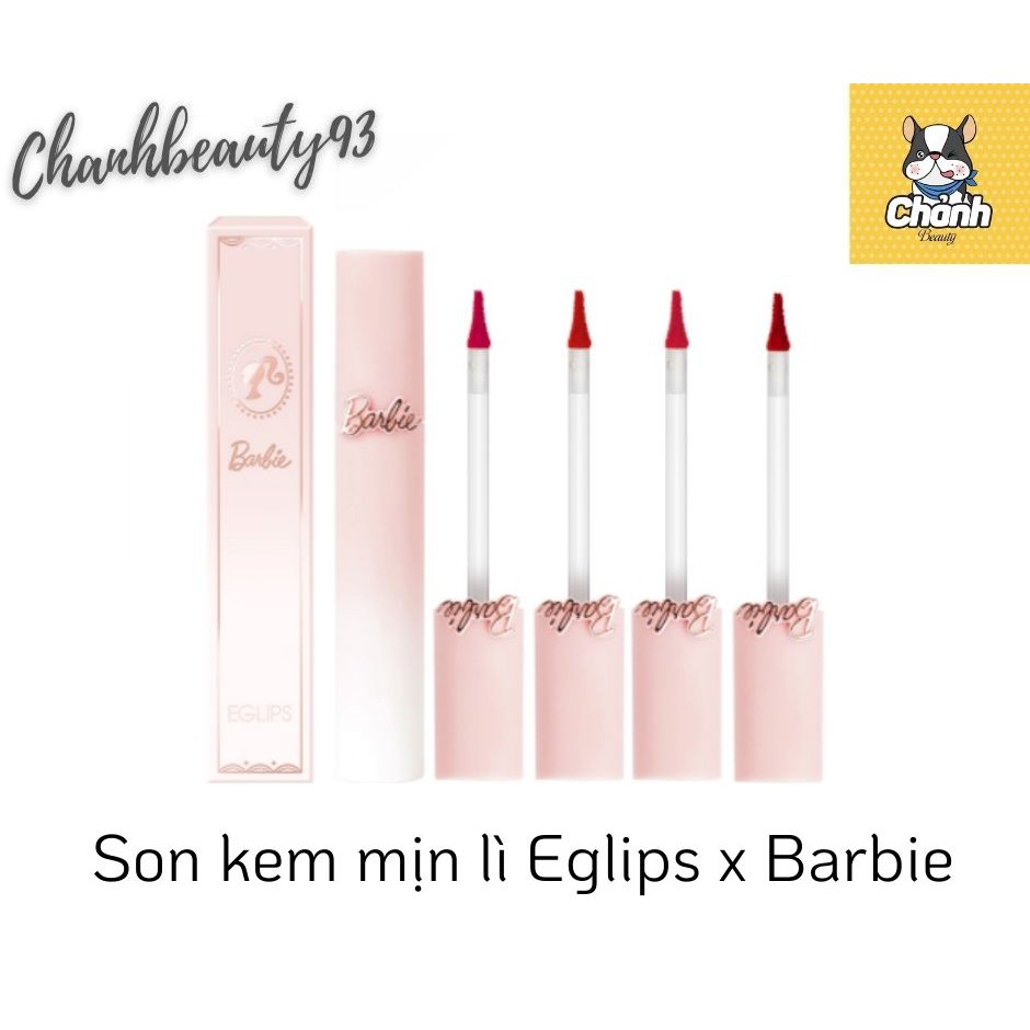 Son kem mịn lì Eglips x Barbie Misty Velvet Tint