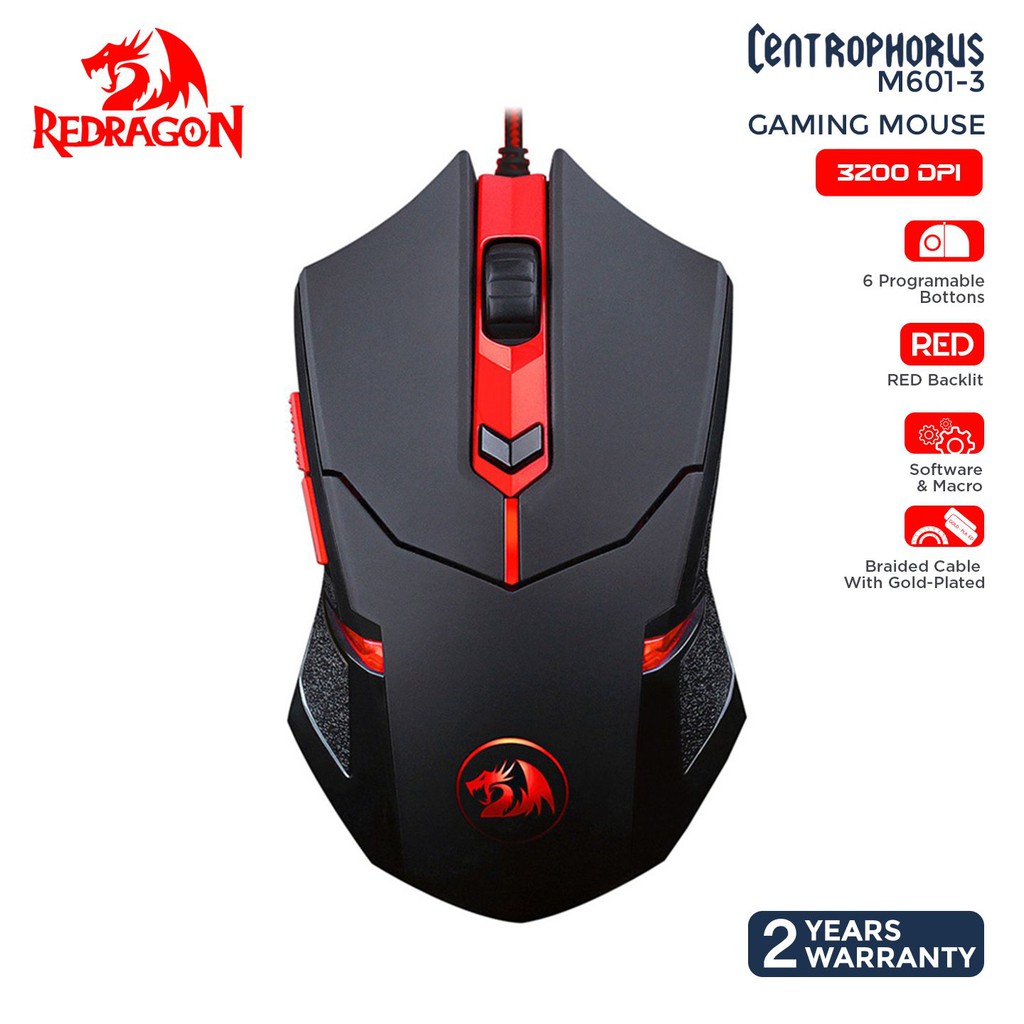 Chuột Gaming Redragon Centrophorus - M601