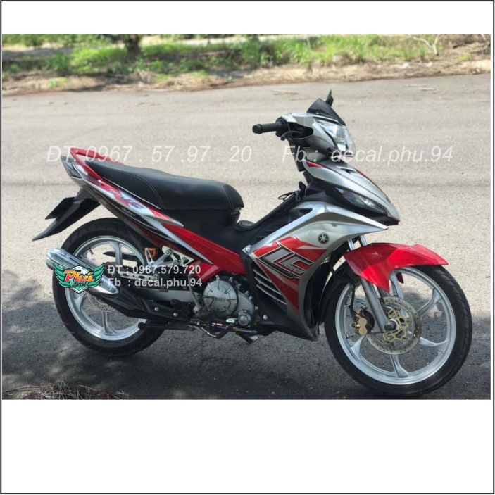 Tem Rời Exciter 135 Lc Đỏ bạc (B)