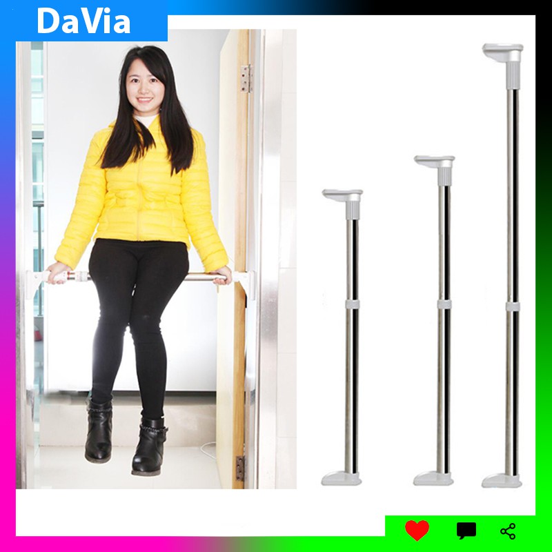 Thanh treo rèm cửa đa năng không cần khoan tường Davia 140 - 260cm