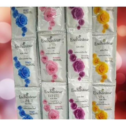 Enchantuer_ Dây sữa tắm enchantuer màu tùy chọn dây 10 gói.