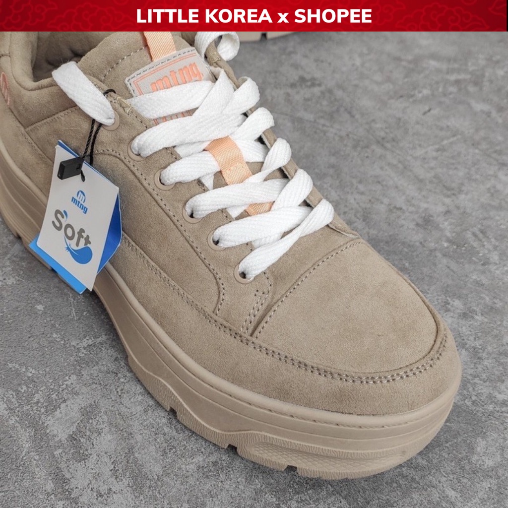 Giày Sneaker Nam Thể Thao Thấp Cổ Đế Cao Su Tăng Chiều Cao - LITTLE KOREA