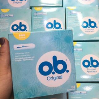 Băng vệ sinh dạng nút Tampon O.B Đức