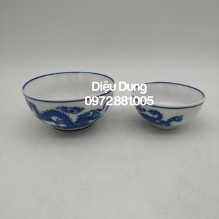Bát cơm thờ men lam (giá 1 cái )