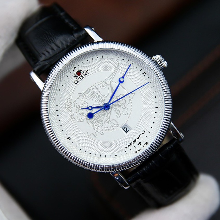 Đồng hồ nam dây da OR2120 phong cách sang trọng mặt kính chống xước cao cấp - Bảo hành 12 tháng