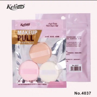 Set 3 miếng bông phấn tán kem nền Keli