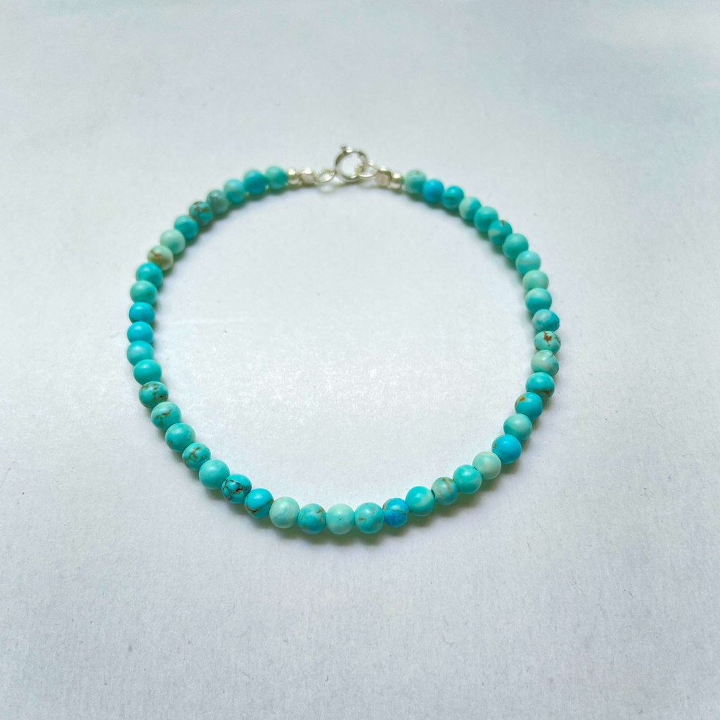 VÒNG TAY-VÒNG ĐÁ TỰ NHIÊN-Turquoise-Blue