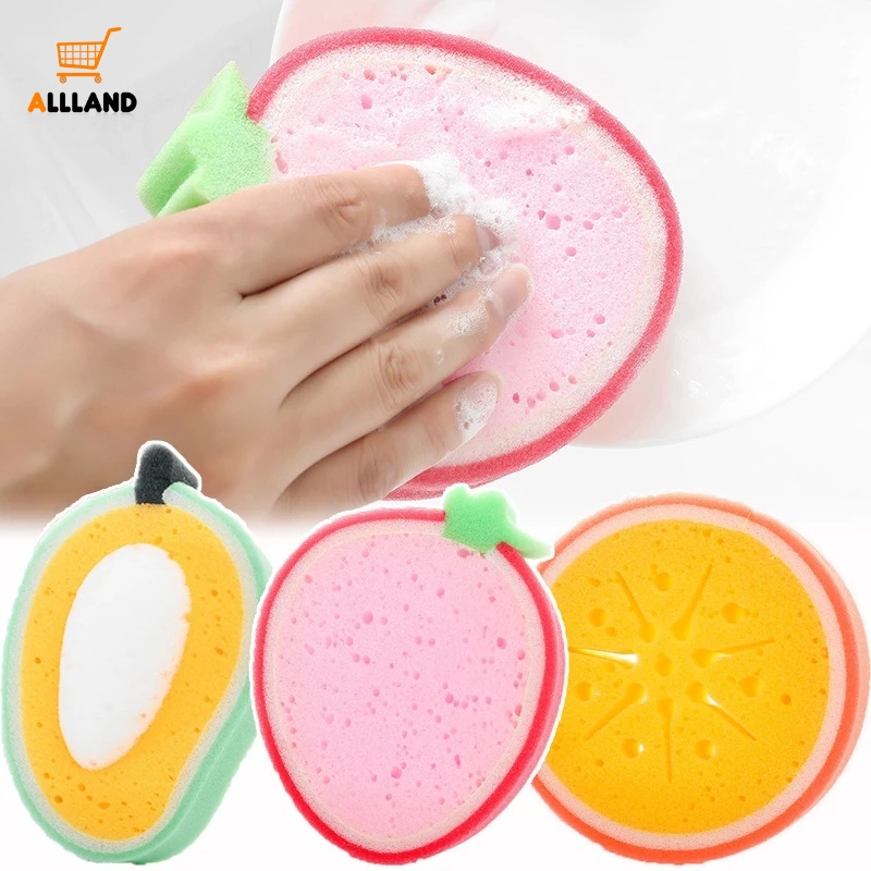 Miếng Bọt Biển Rửa Chén Hình Trái Cây Sáng Tạo