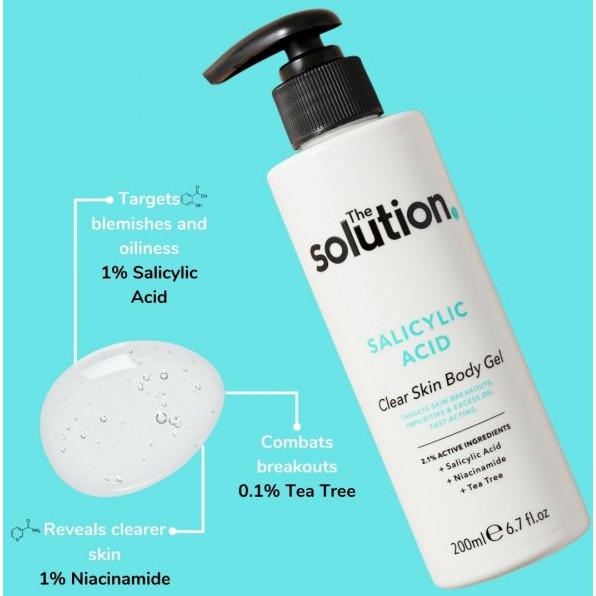 [TOP 1 SHOPEE] Dưỡng thể sáng da, giảm mụn, chống lão hóa The Solution Body Lotion 200ml (Bill Anh)