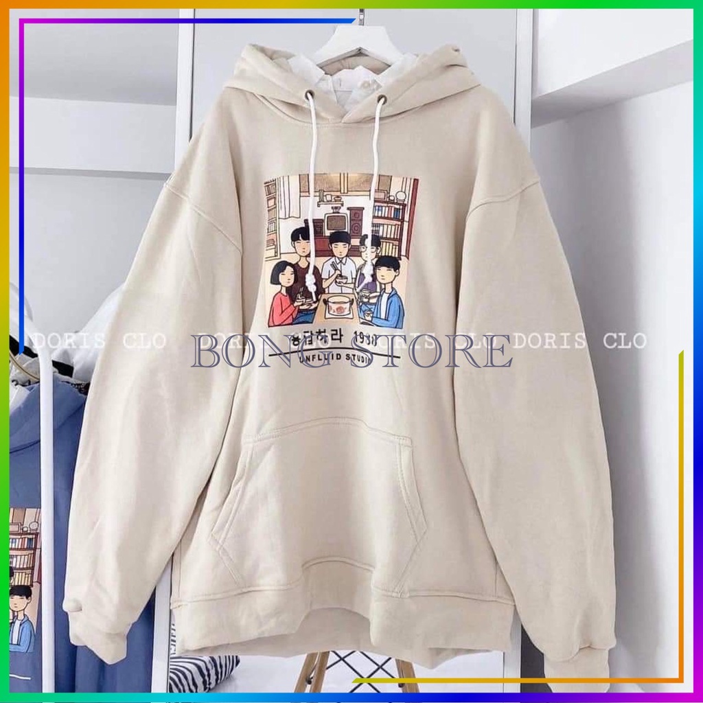 Áo Hoodie Nỉ Nữ, Áo Hôdie Nữ In Hình Gia Đình Form Rộng UNISEX Siêu Đẹp | BigBuy360 - bigbuy360.vn