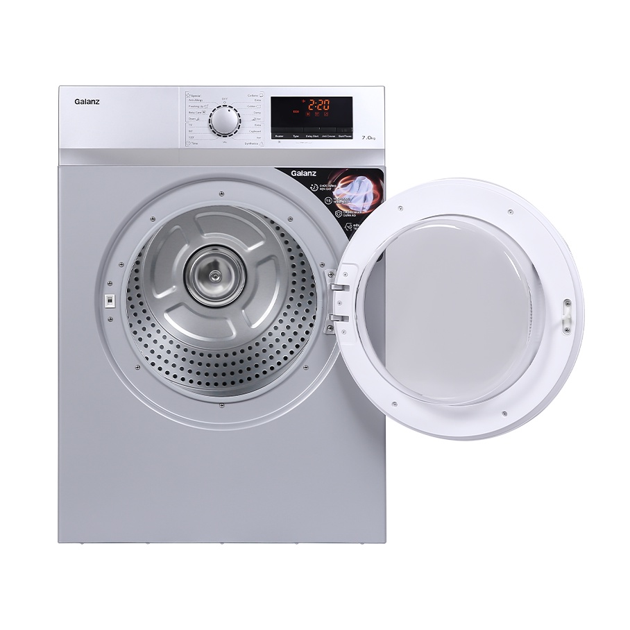 DV-70T5C(S) MIỄN PHÍ CÔNG LẮP ĐẶT Máy sấy thông hơi Galanz 7 Kg DV-70T5C(S)