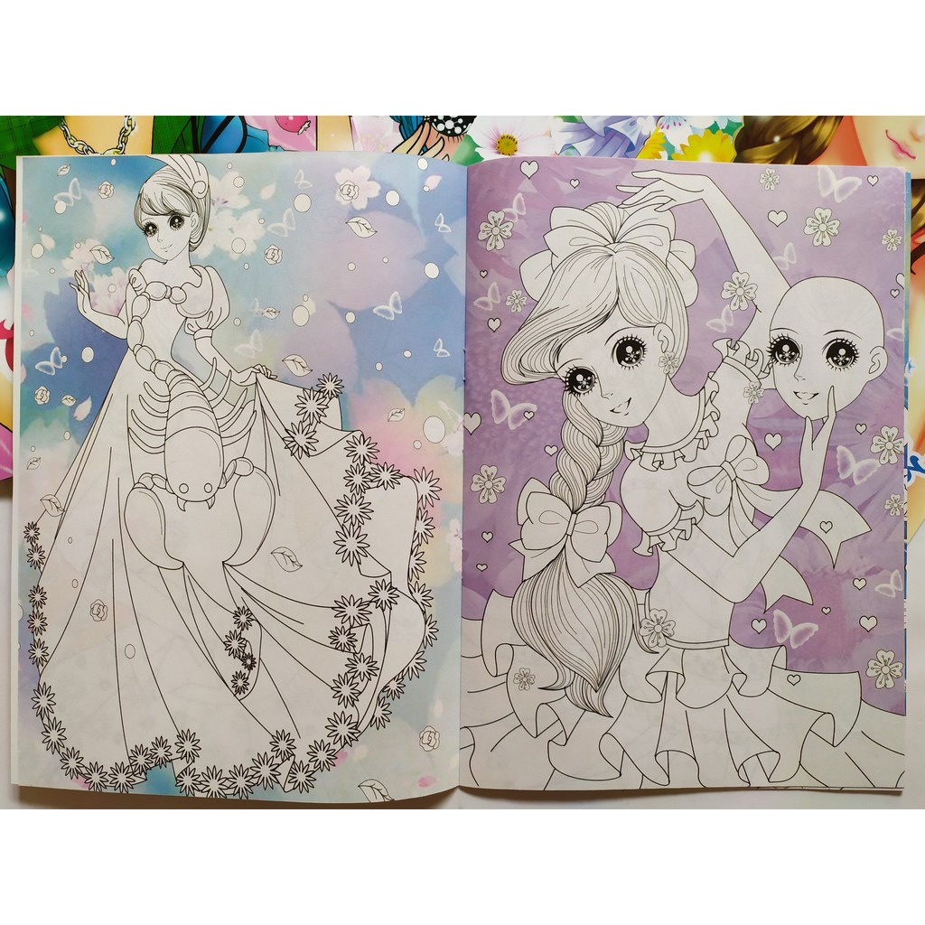 SÁCH - Bộ túi tô màu trang phục công chúa tập 1