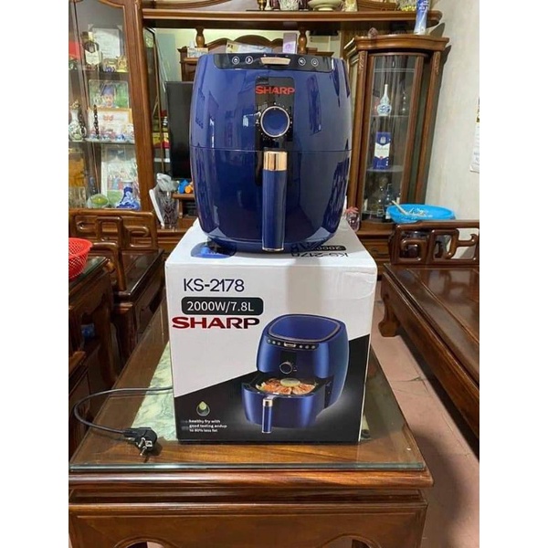 Nồi chiên không dầu chính hãng sharp 2178