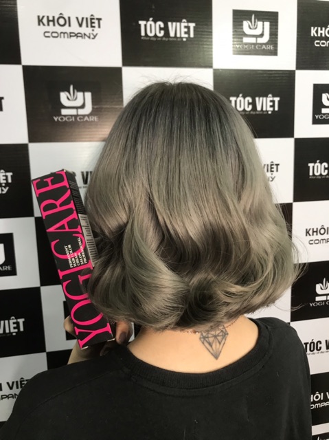 Thuốc Nhuộm Tóc Yogi Care Có Màu Nhuộm Phủ Bạc Cân Bằng Lên Màu Chuẩn Salon