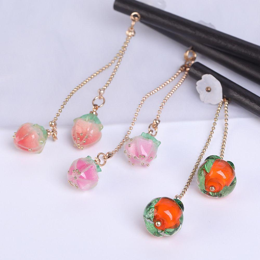 NICKOLAS Trâm Cài Tóc Bằng Gỗ Đào Phong Cách Trung Hoa Cổ Điển Cho Nữ