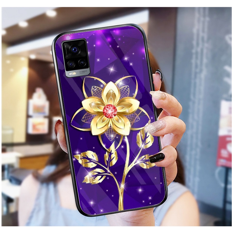 Ốp Lưng VIVO V20, V20 SE, V21 5G, Y21,Y21S,Y33s,T1x Ốp kính bóng cao cấp mới nhất