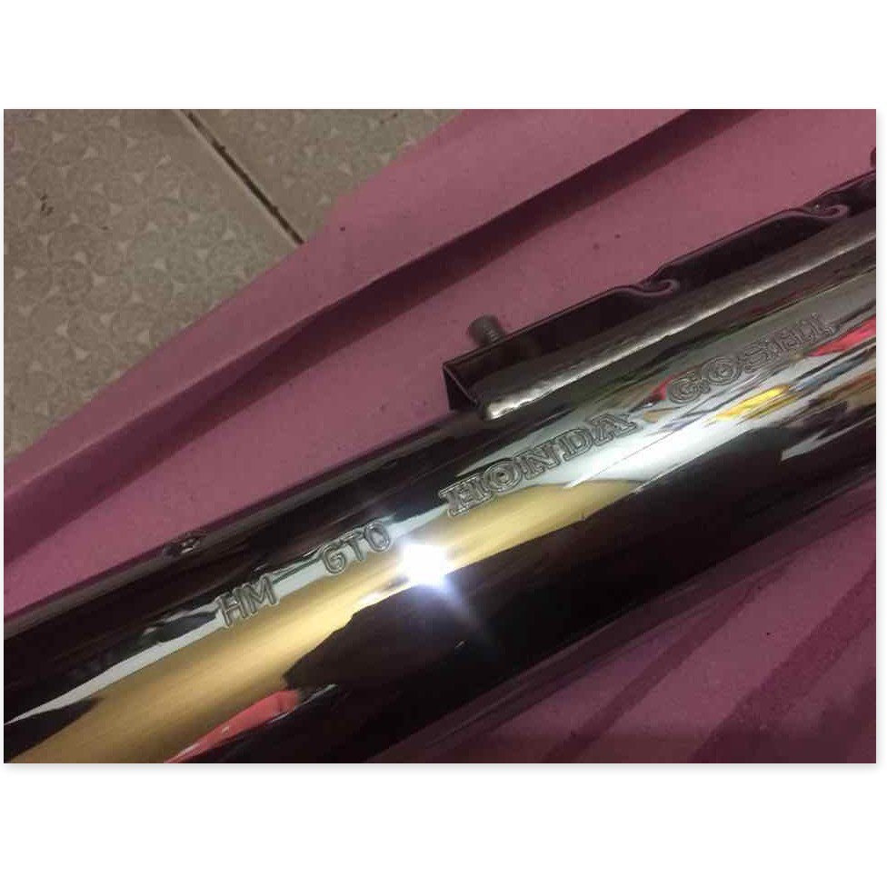 Pô Goshi Honda cho Cub 50 DD70 90 Giả Zin