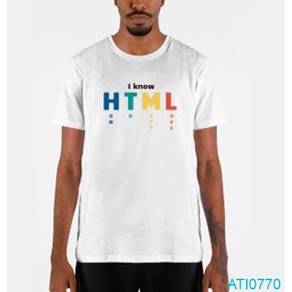 Áo In Hình HTML Giá Sỉ Mẫu ATI0770