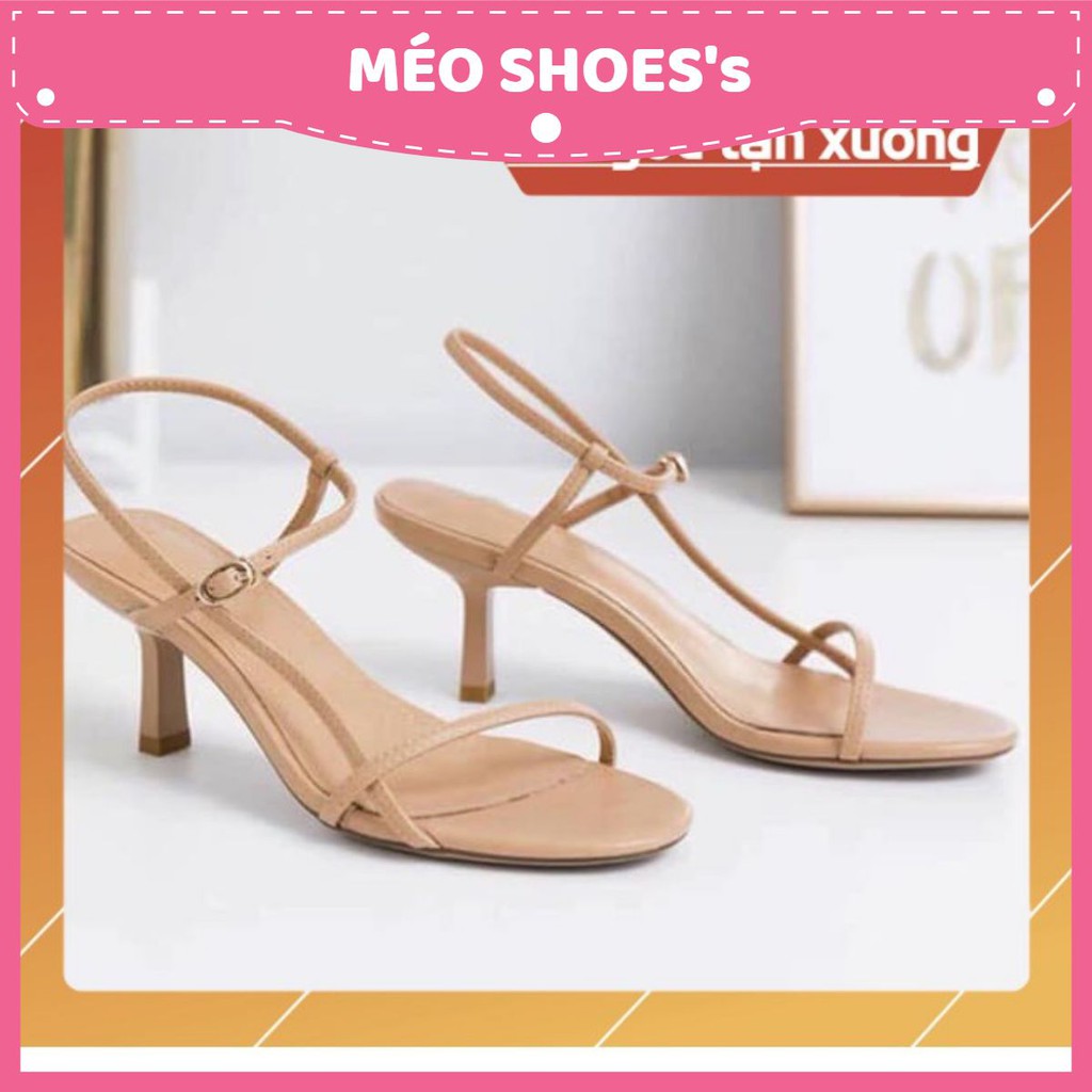 [Mã FASHIONGREEN264 giảm 10% tối đa 30k đơn từ 99k] Sandal quai mảnh tôn dáng 5 phân