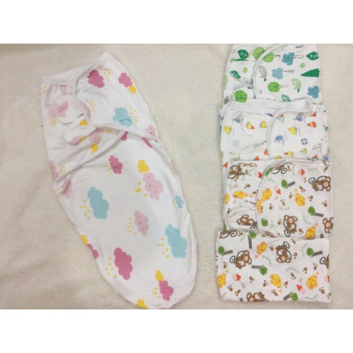 [CHÍNH HÃNG LOẠI 1]Ủ KÉN SƠ SINH SWADDLE SUMMER 100% COTTON