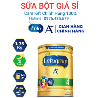 Sữa bột enfagrow a+ 4 1750g date mới 2022
