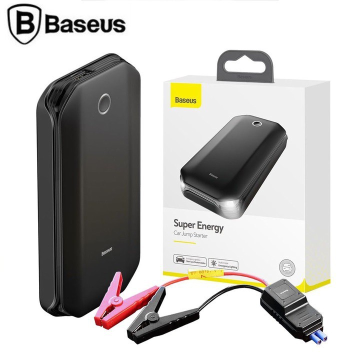 Bộ kích nổ ôtô xe hơi đa năng Baseus Super Energy Car Jump Starter Kiêm Pin Dự Phòng 10000 - 30000mAh