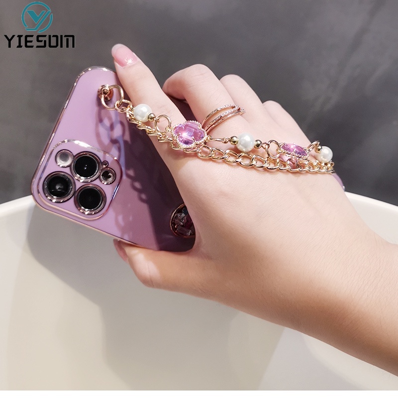 Ốp Điện Thoại Silicon Dẻo Đính Đá Hình Bướm Sang Trọng Cho iPhone 13 12 Mini 11 12 13 Pro Max XR X XS 6 7 8 Plus