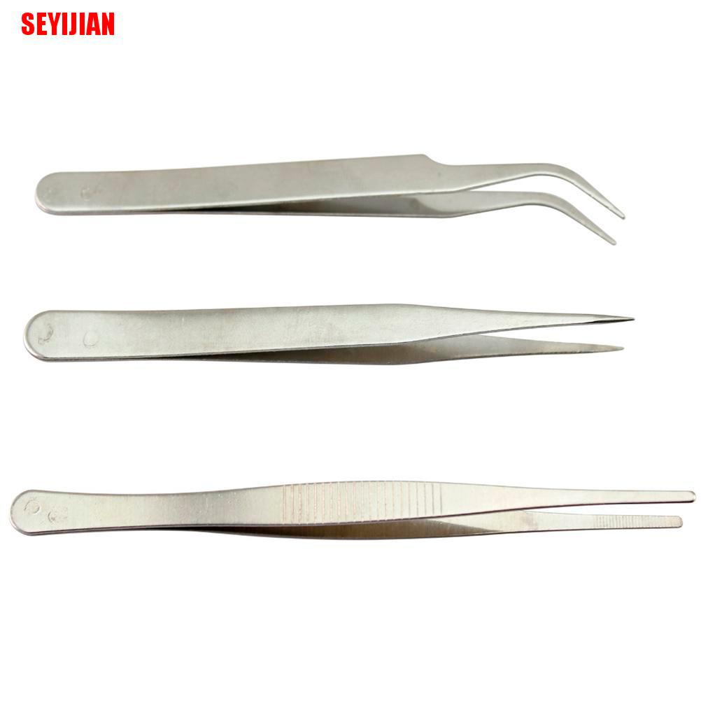 Bộ 3 Dụng Cụ Sửa Chữa Điện Tử Bằng Inox Chuyên Dụng