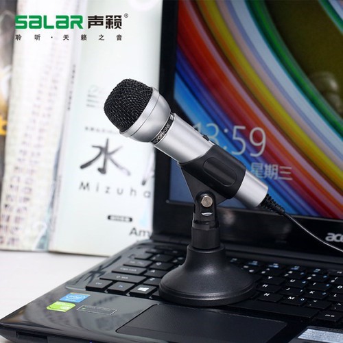 Microphone Salar M9 - Mic Thu Âm Cho Máy Tính PC Laptop