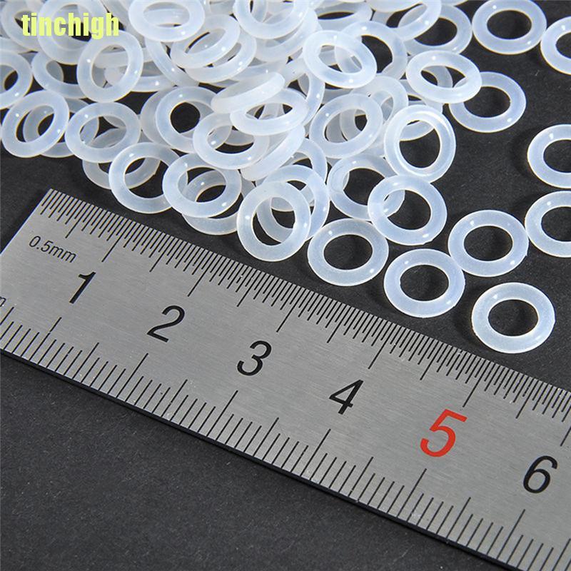 Bộ 120 Miếng Đệm Cao Su Silicone Màu Trắng Cho Cherry Mx