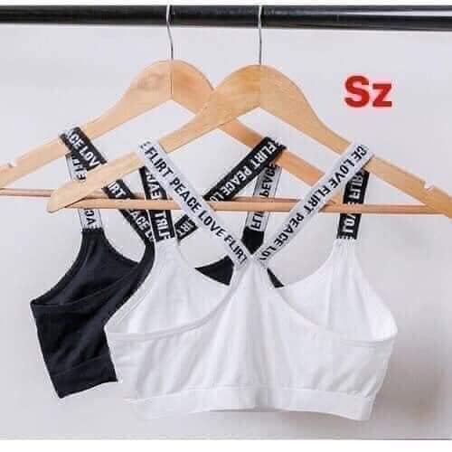 Combo 2 Áo Bra 5043 Thể Thao 2 Dây Khỏe Khoắn Năng Động Freesize Cho Bạn từ 43 Đến 56kg