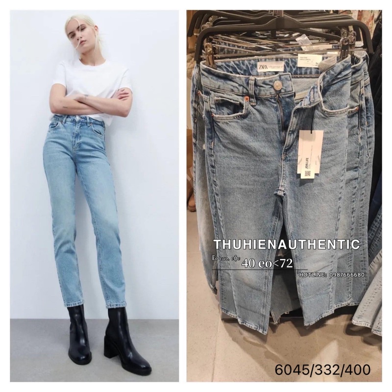 Quần jeans slimfit ZARA chính hãng