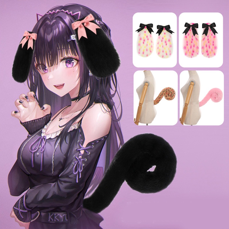 Kẹp Tóc Hình Tai Thú Anime ONERI Hóa Trang Lolita