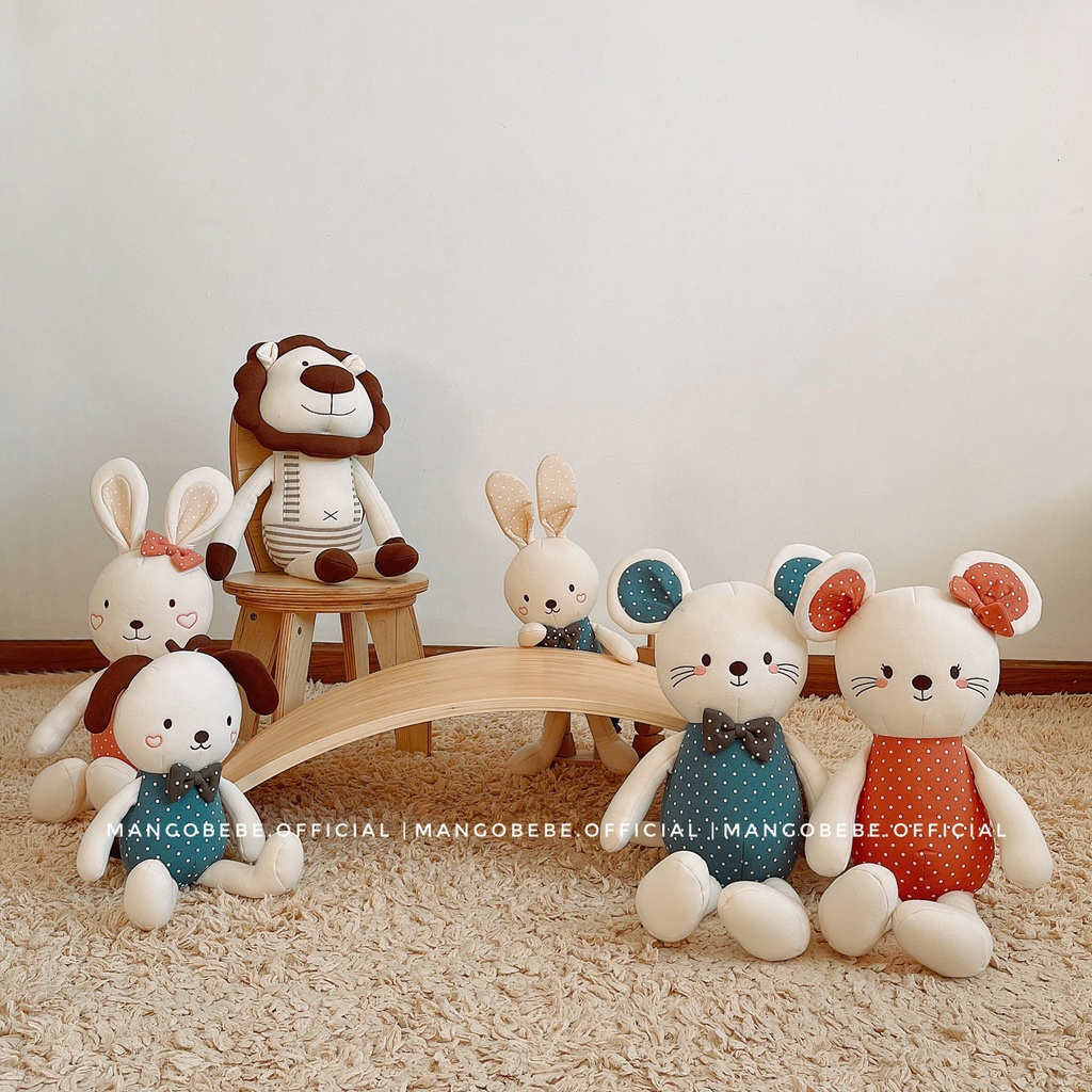 Thú bông Organic Bebelaon Made in Korea