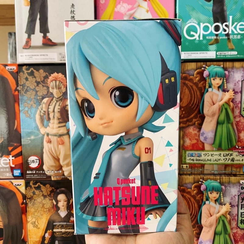 [MÔ HÌNH CHÍNH HÃNG] Mô Hình Hatsune Miku Q posket Figure