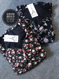Đầm Maxi Hoa Xẻ Tà Bigsize